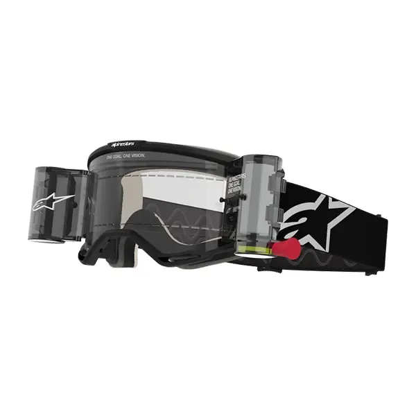 Alpinestars Vision 5 Corp Roll-off Goggles - Black Clear