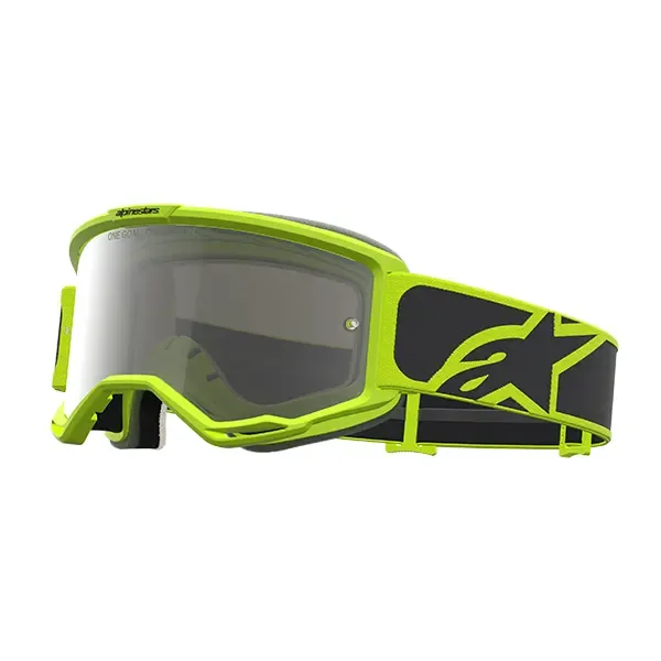 Alpinestars Vision 5 Rora Goggles - Black/Yellow Mirror Silver