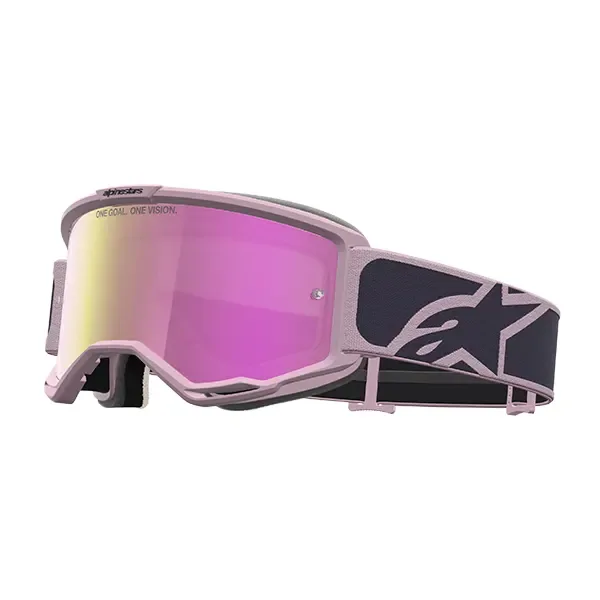 Alpinestars Vision 5 Rora Goggles - Grey/Pink Mirror Pink