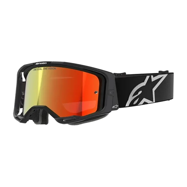 Alpinestars Vision 8 Corp Goggles - Black Mirror Red 51016-251446