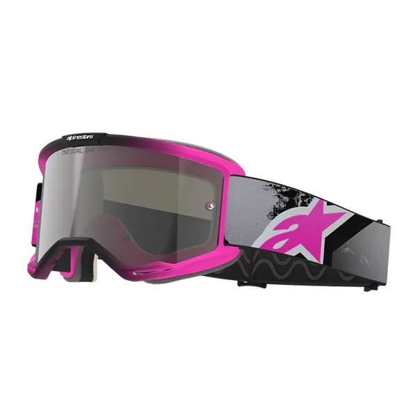 Alpinestars Vision 8 Lahnd Goggles - Iron Pink Mirror Silver
