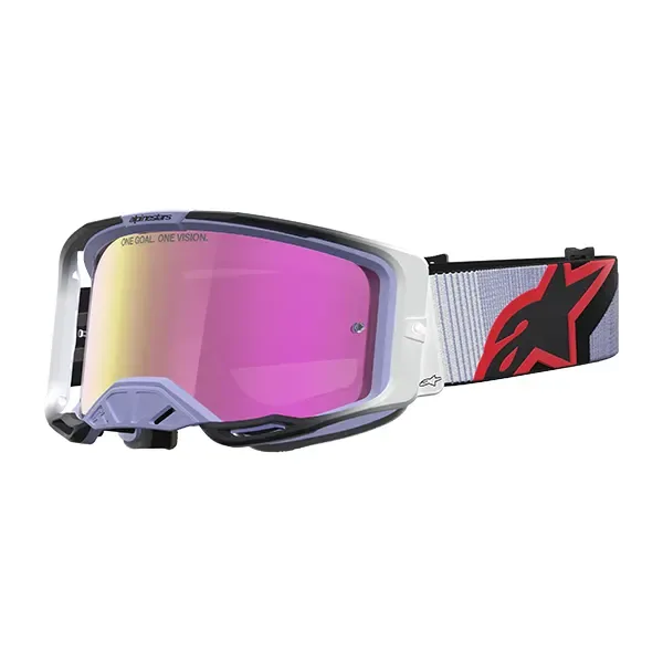 Alpinestars Vision 8 Maven Goggles - Lavender/Black Mirror Pink