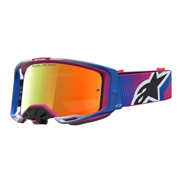Alpinestars Vision 8 Maven Goggles - Red/Black Mirror Red