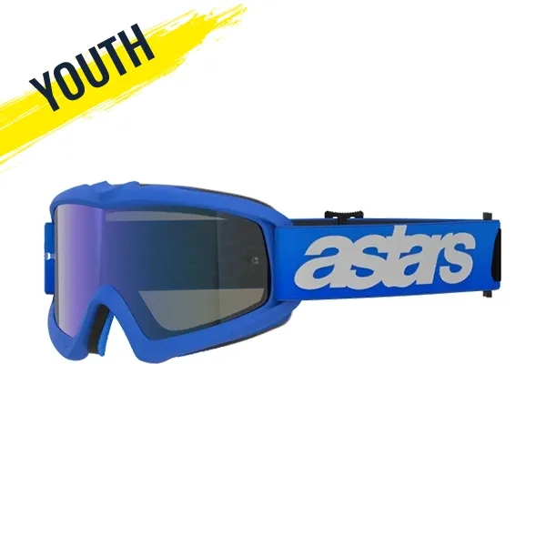Alpinestars Vision Blaze Youth Goggles - Blue Mirror Blue