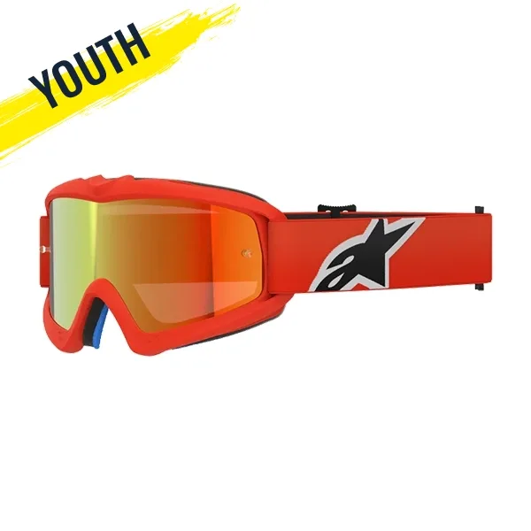 Alpinestars Vision Corp Youth Goggles - Orange Mirror Red 5140225480