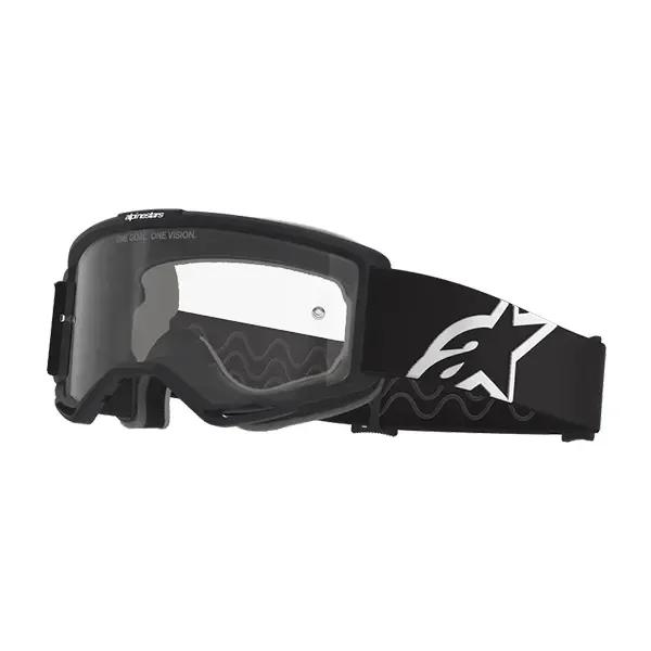Alpinestars Vision OTG Goggles - Black/Grey Clear