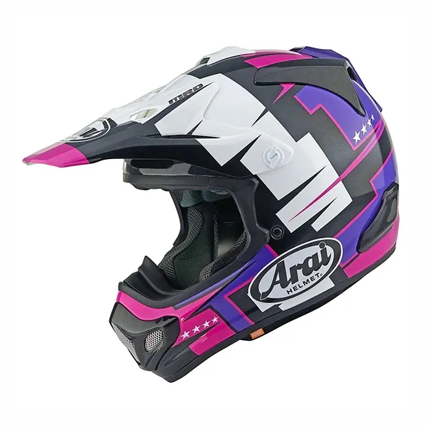 Arai MX-V Evo Battle Motocross Helmet - Purple