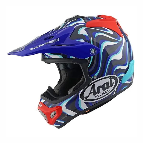 Arai MX-V Evo Stream Motocross Helmet - Blue