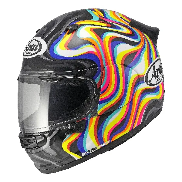 Arai Quantic Full Face Helmet - Swirl White