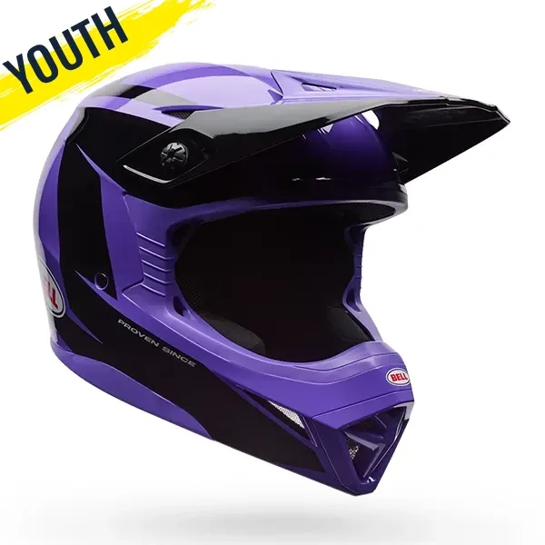 Bell MX-10 MIPS Youth Helmet - Talon Purple