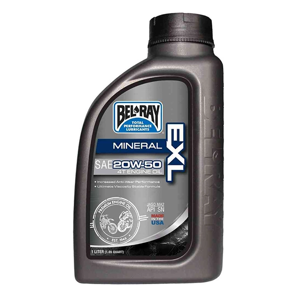 Bel-Ray EXL Mineral 4T Engine Oil 20W50
