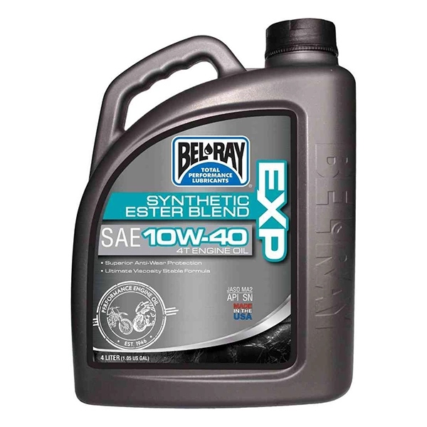 Bel-Ray EXP Synthetic Ester Blend 4T Engine Oil 10W40