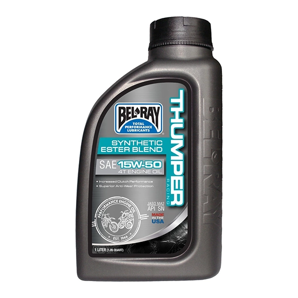 Bel-Ray Thumper Racing Synthetic Ester Blend 4T Engine Oil 15W50