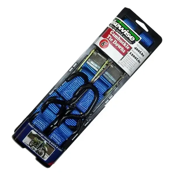 BMA 2pc Tie-Downs - Blue Soft Loop
