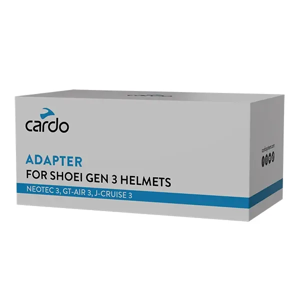 Cardo Adapter for SHOEI Gen 3 Helmets