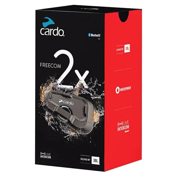 Cardo Freecom 2x Communication System Single Pack