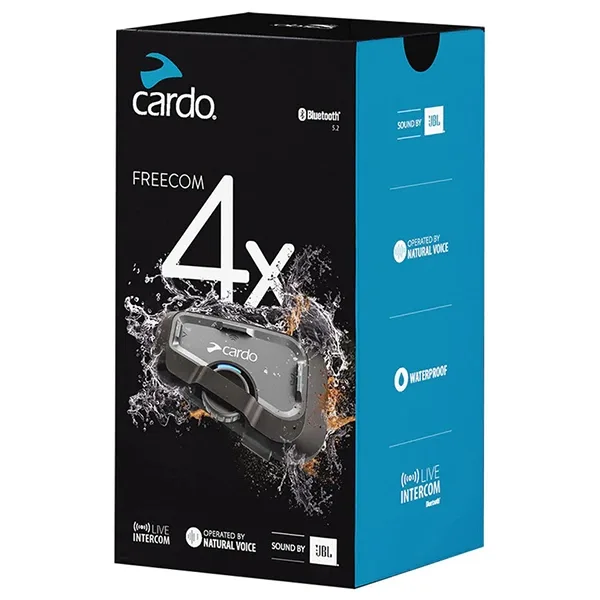 Cardo Freecom 4x Communication System Single Pack