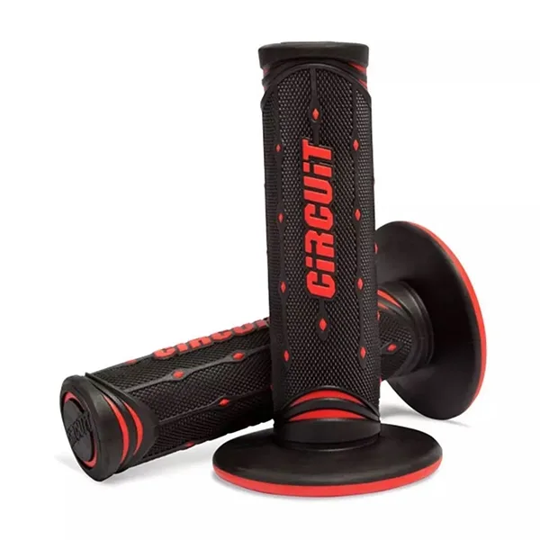 Circuit Equipment Jupiter Racing Grip - Black/Red