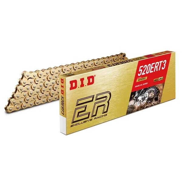 D.I.D 520ERT Motocross Chain - Gold 120