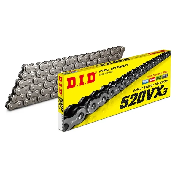 D.I.D 520VX3 Pro Street Chain - Gold 116