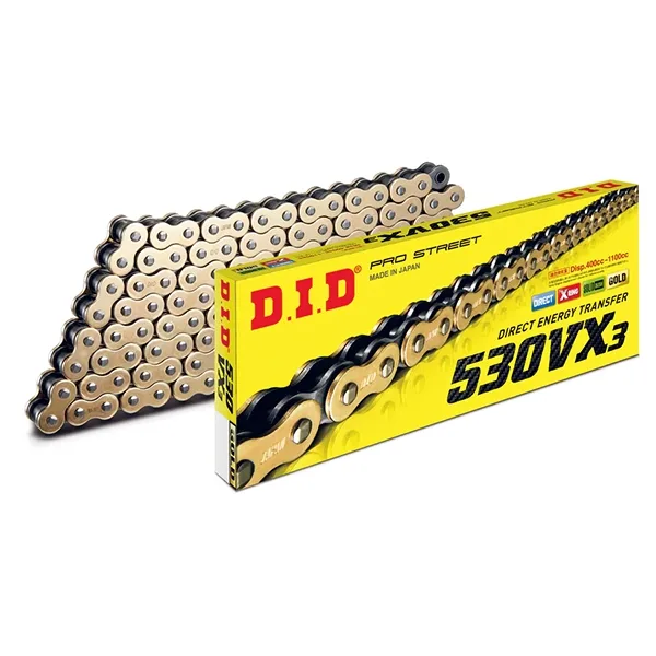 D.I.D 530VX3 Chain - Gold 140