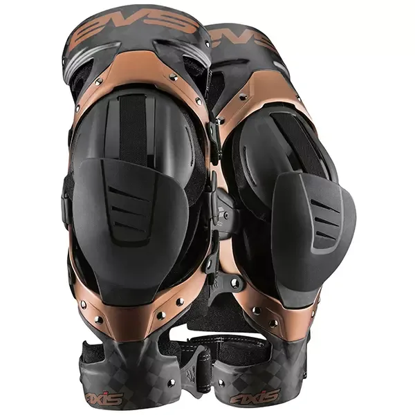 EVS Axis Pro Knee Brace - Pair - Black/Copper