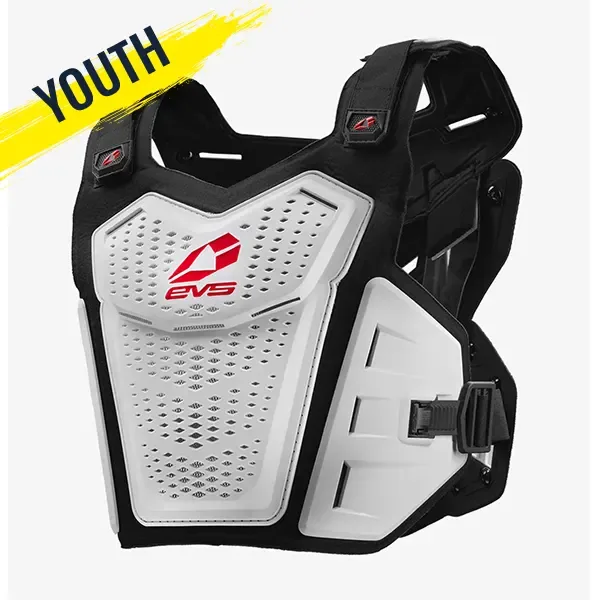 EVS F1 Youth Roost Deflector - White