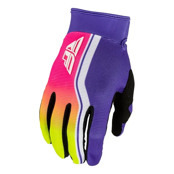 Fly F-16 Raze Gloves - Purple/Red/Yellow
