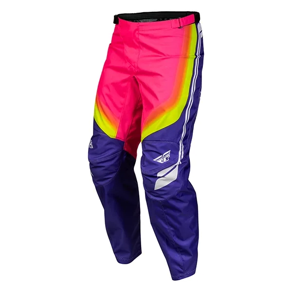 Fly F-16 Raze Pants - Purple/Red/Yellow
