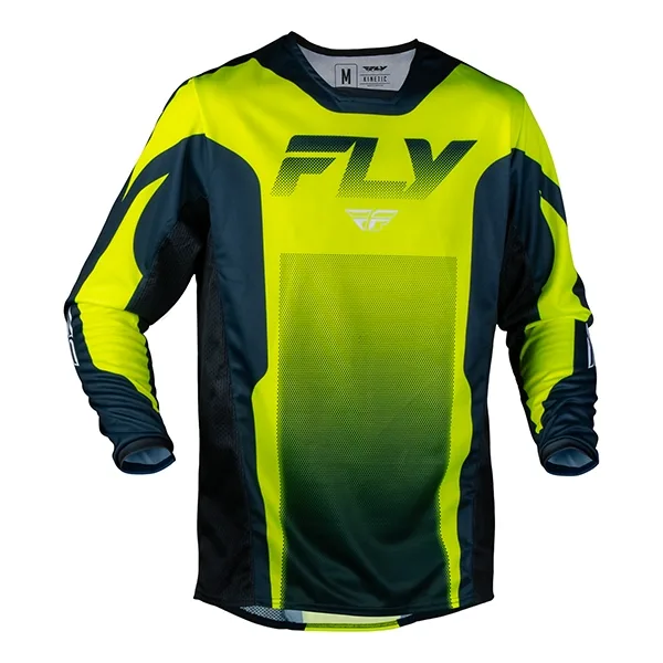 Fly Kinetic Fade Jersey - Hi-Vis/Navy/White