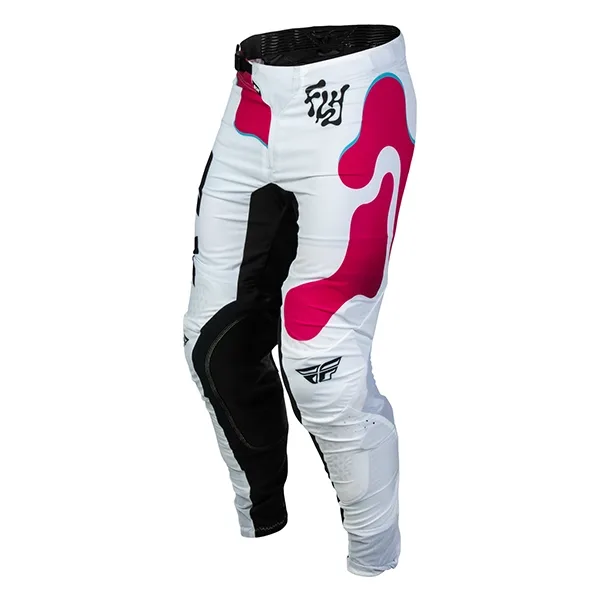 Fly Lite Vibe Pants - White/Pink/Blue