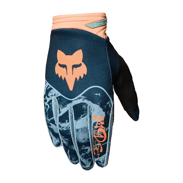 Fox 180 Image Print Gloves - Galaxy Blue 38611-D17