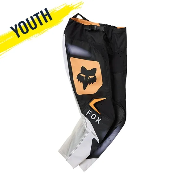 Fox 180 Noble Youth MX Pants - Black/White 38708-018