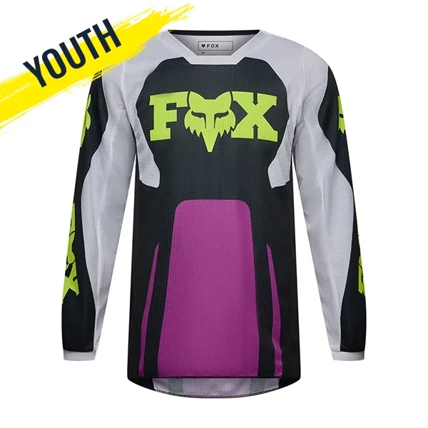 Fox 180 Raid Youth Jersey - Purple