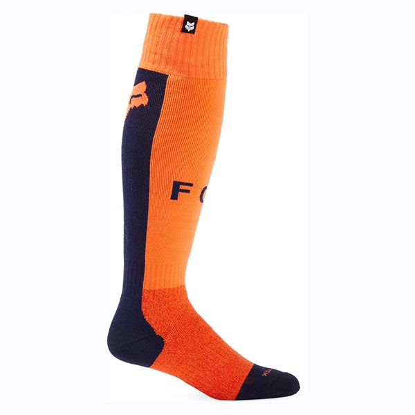 FOX 360 Core Motocross Socks - Navy/Orange