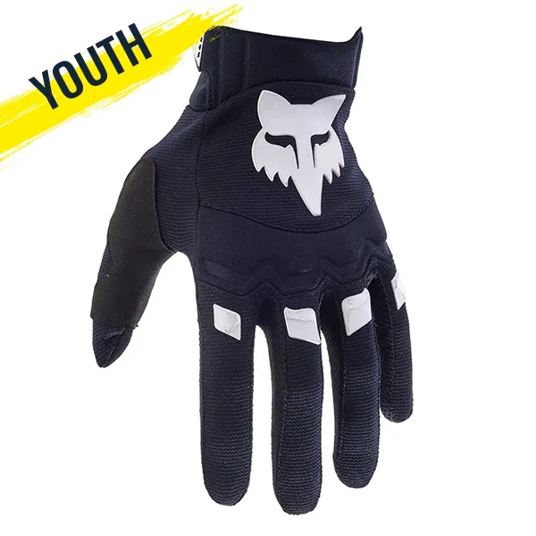Fox Dirtpaw Youth MX Glove - Black