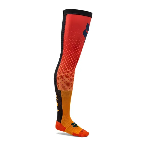 Fox Flexair Fracture Knee Brace Sock - Tangerine
