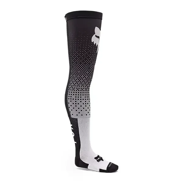 Fox Flexair Fracture Knee Brace Sock - White/Black