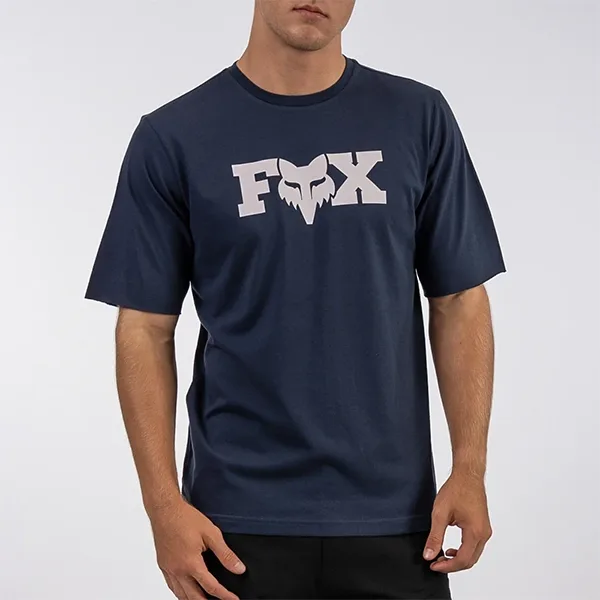 Fox F Head X Tee - Navy