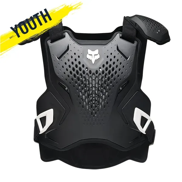 Fox R3 Youth Chest Guard - Black (One Size Fits All)