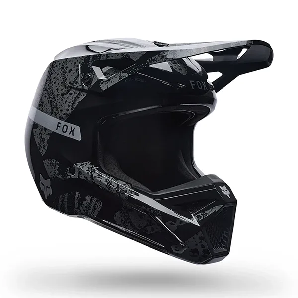 Fox V1 Bnkr Helmet - Black/Camo