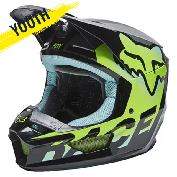 Fox V1 Trice Youth MX Helmet