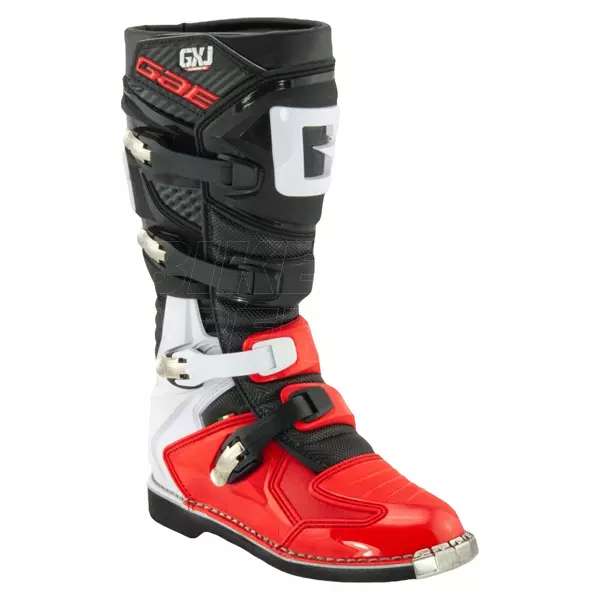 Gaerne GX-J Junior Motocross Boots - Black/Red - Biker’s Warehouse