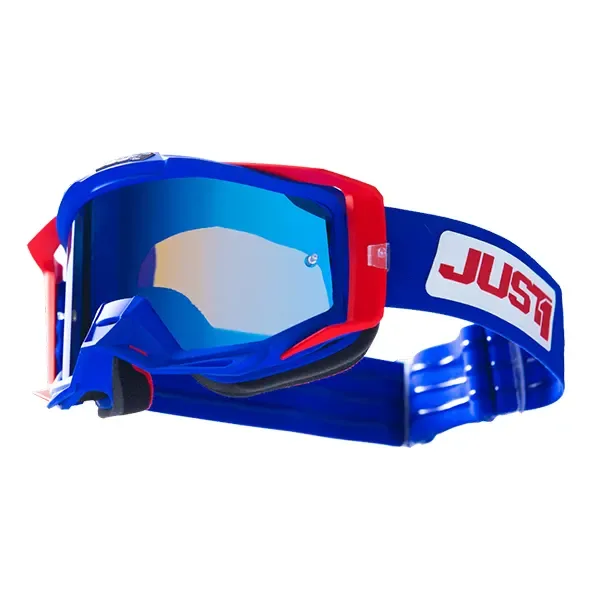 Just1 Iris 2.0 Logo Goggles - Blue/RedWhite