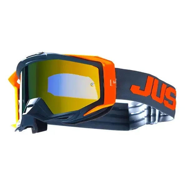 Just1 Iris 2.0 Logo Goggles - Orange/Grey