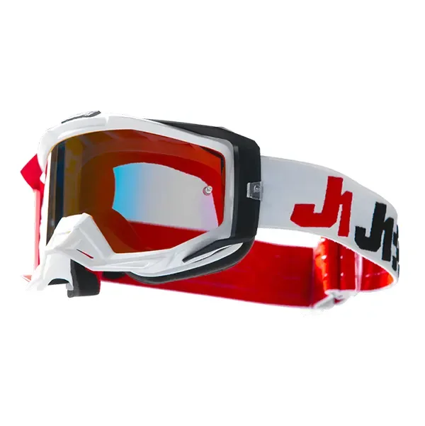 Just1 Iris 2.0 Logo Goggles - Red/White