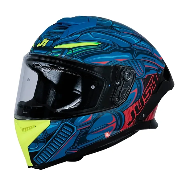 Just1 J-STR Titan Helmet - Matt Blue/Red/Black
