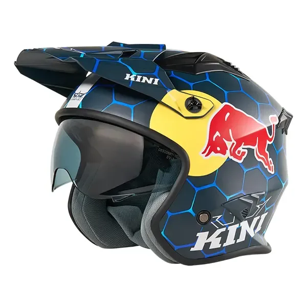 Kini Red Bull 1.0 XDR Helmet - Blue
