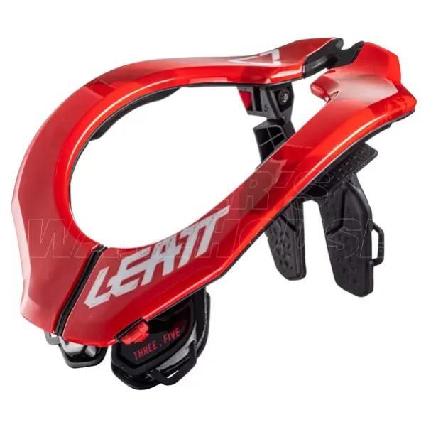 Leatt 3.5 Split Neck Brace - Red