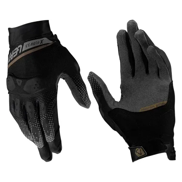 Leatt 5.5 X-Flow ADV Short Glove - Stealth 6025101960